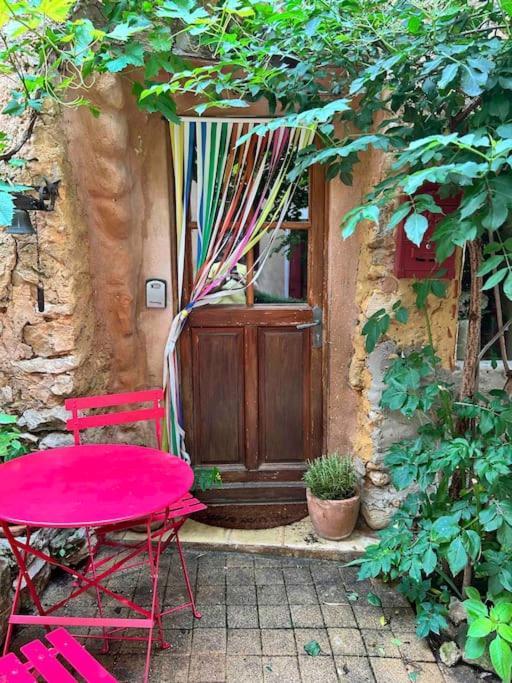 Maisonnette Au Pied Du Mont Ventoux Ste Colombe Bédoin Exterior foto