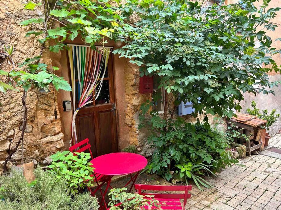 Maisonnette Au Pied Du Mont Ventoux Ste Colombe Bédoin Exterior foto